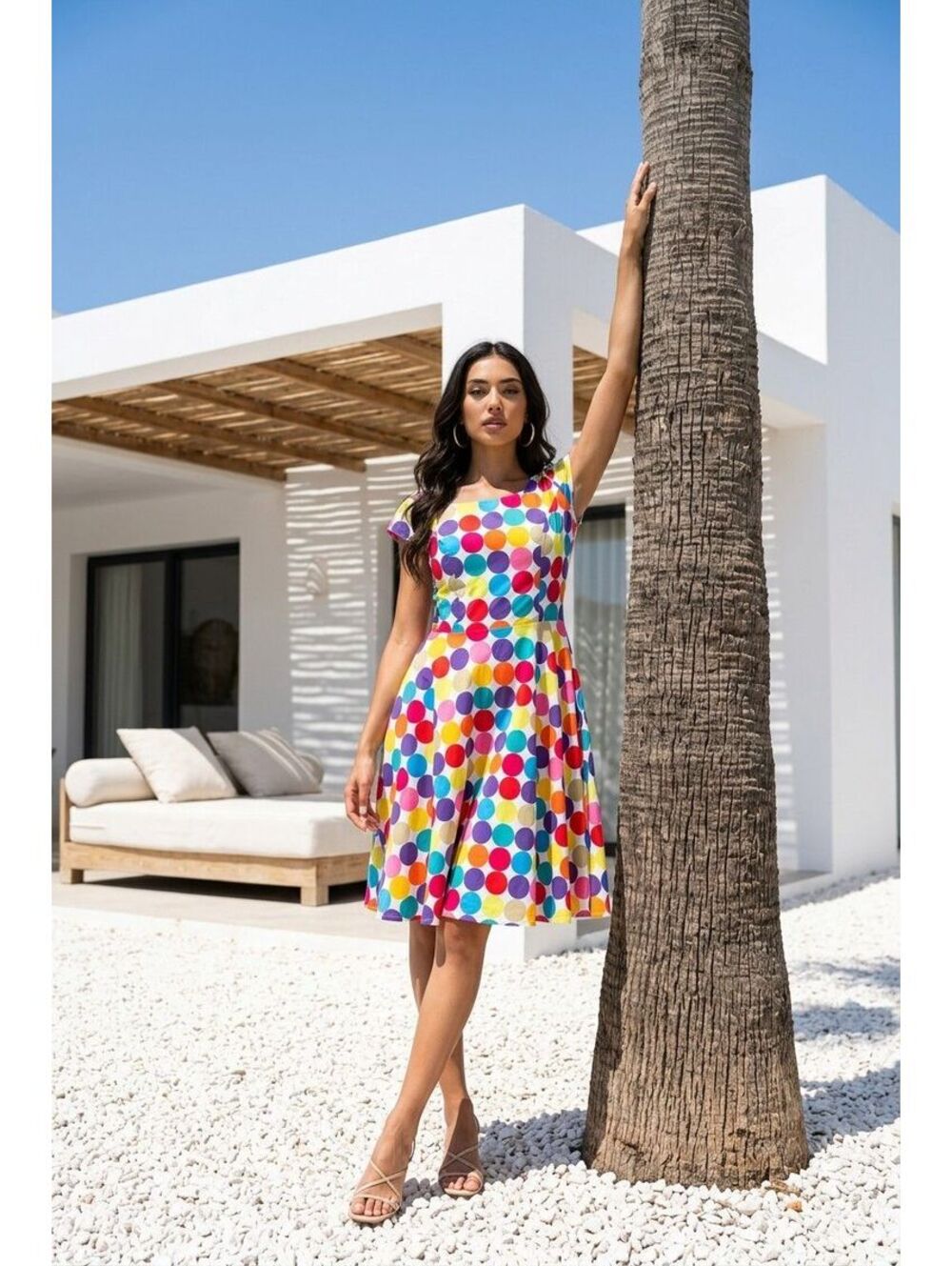 Pop Of Color Dress